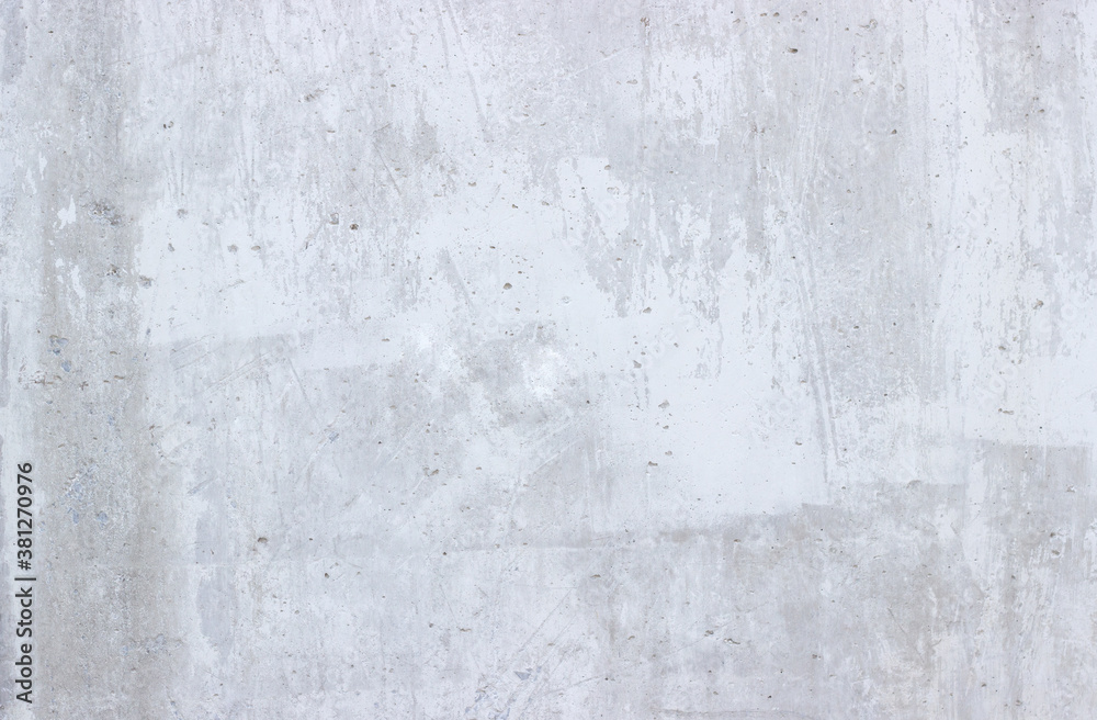 Obraz premium Concrete grunge white wall background. Empty texture