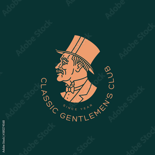 Old gentleman logo