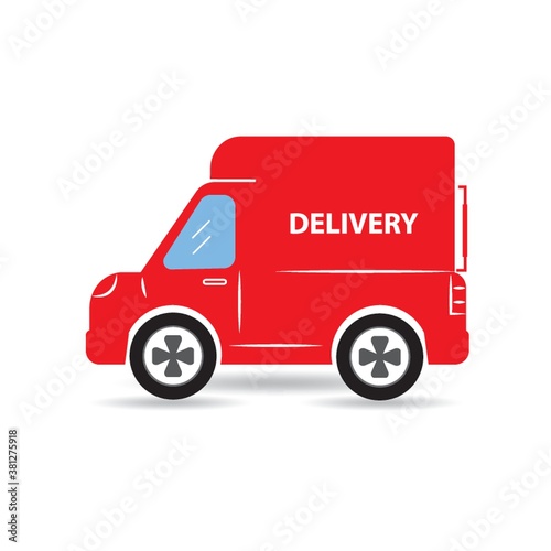 Delivery truck