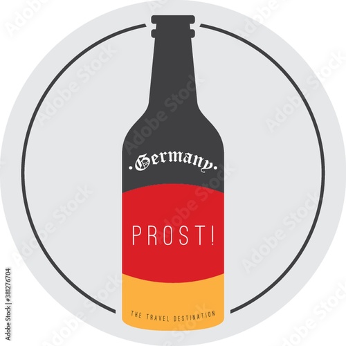 Germany label design