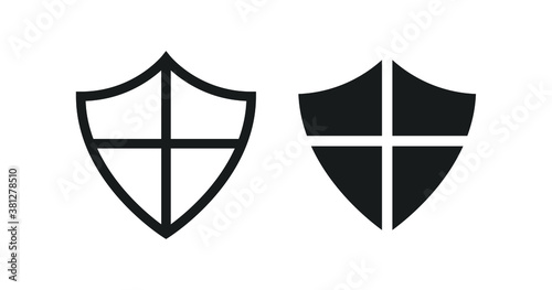 High Quality Simple Black Icon on White Background . Isolated Vector Element