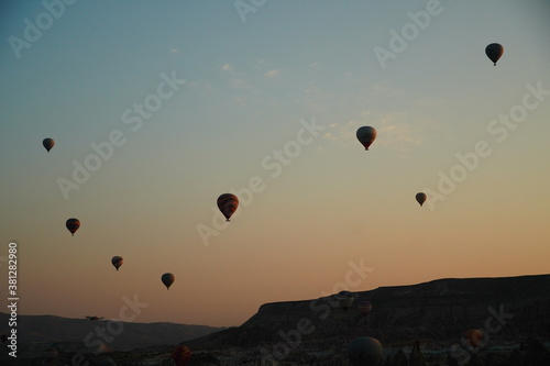 Cappadocia , beautiful unesco site where you can observe hot air balloons every day