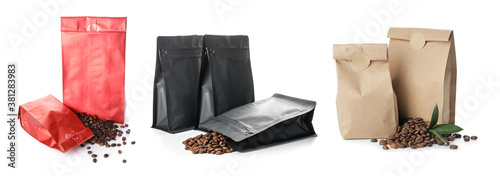 Different paper bags for co...