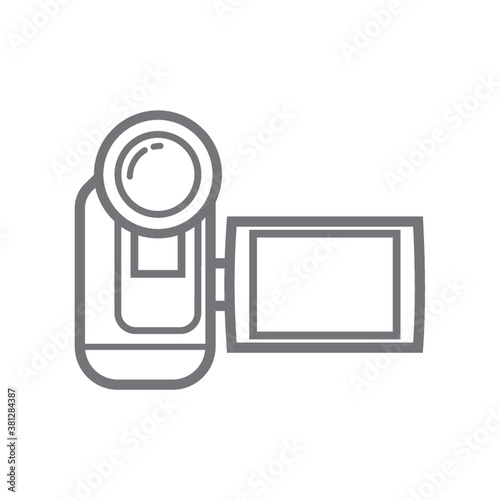 digital video camera icon