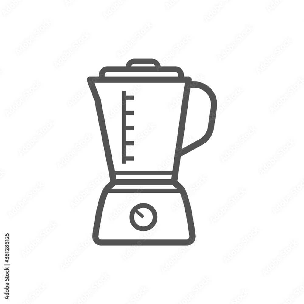 Blender on a white background Blender on a white background