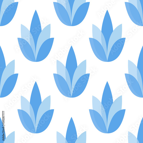 seamless pattern with flowers, vector illustration