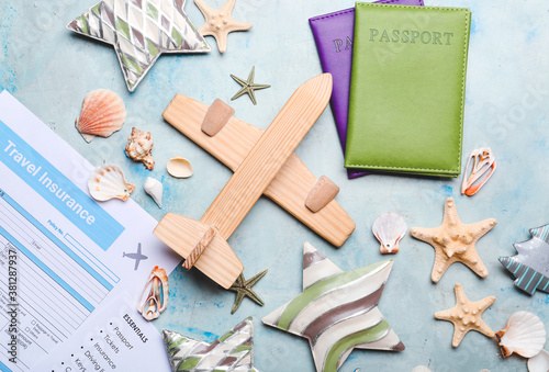 Composition with airplane, ...