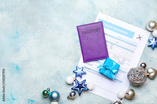 Composition with Christmas ...