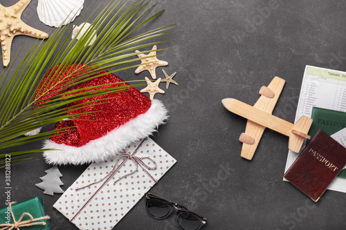 Composition with Santa Clau...