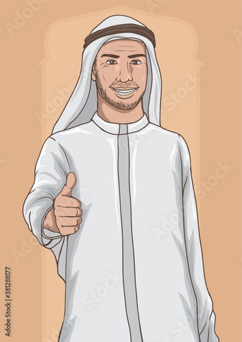 middle eastern man