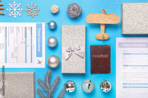 Composition with Christmas ...