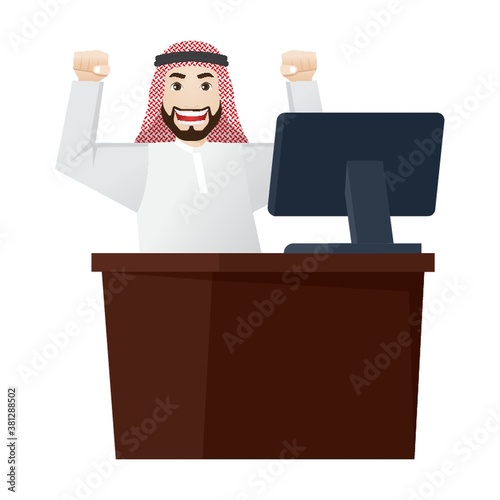 middle eastern businessman