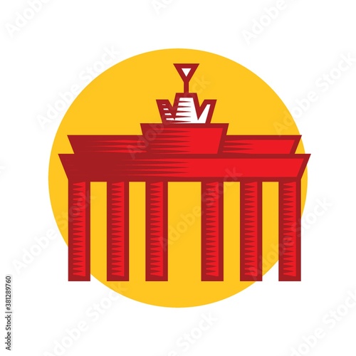 the brandenburg gate