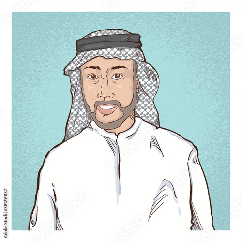 middle eastern man