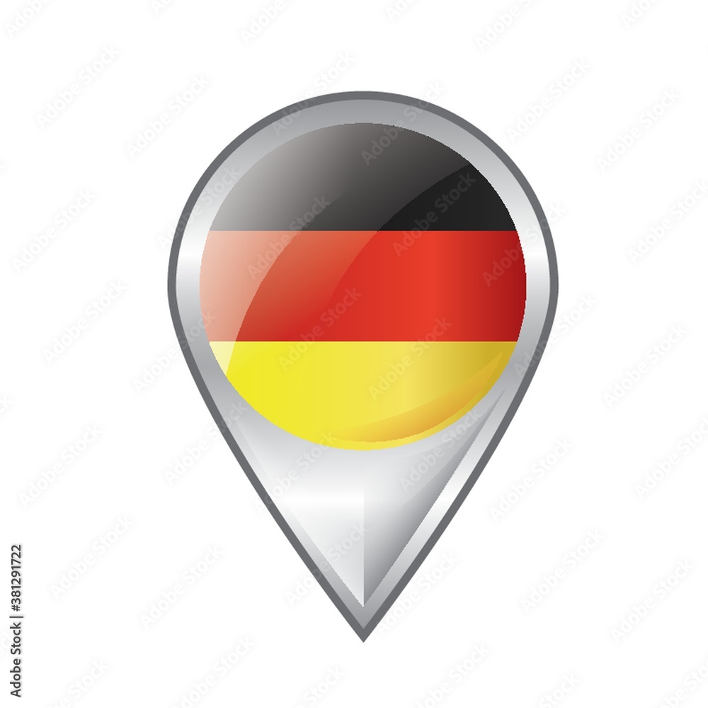 germany flag button design germany flag button design
