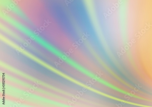 Light Blue, Green vector modern bokeh pattern. A completely new color illustration in a bokeh style. A new texture for your design.