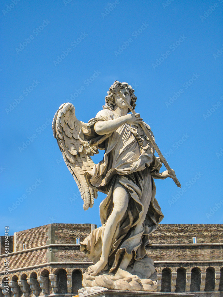 Obraz premium Engels Statue Rom