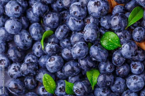 Fresh blueberry background. Blueberry Texture Close Blueberry Antioxidant Organic Superpeed Bowl Concept Healthy Nutrition