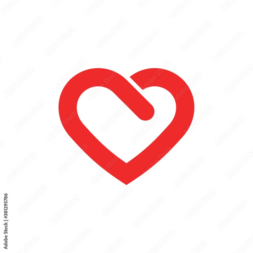Simple heart design Simple heart design