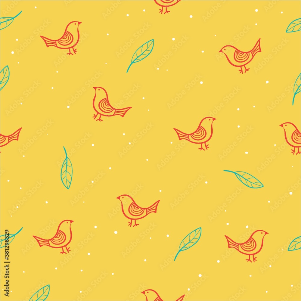 Obraz premium bird background design