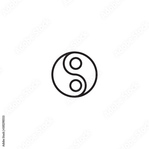 Yin yang symbol