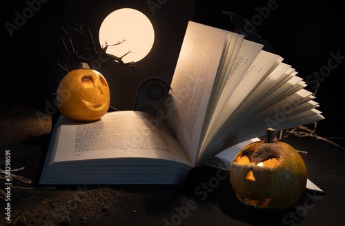 A spooky book story