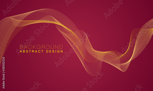 Abstract wave background.
