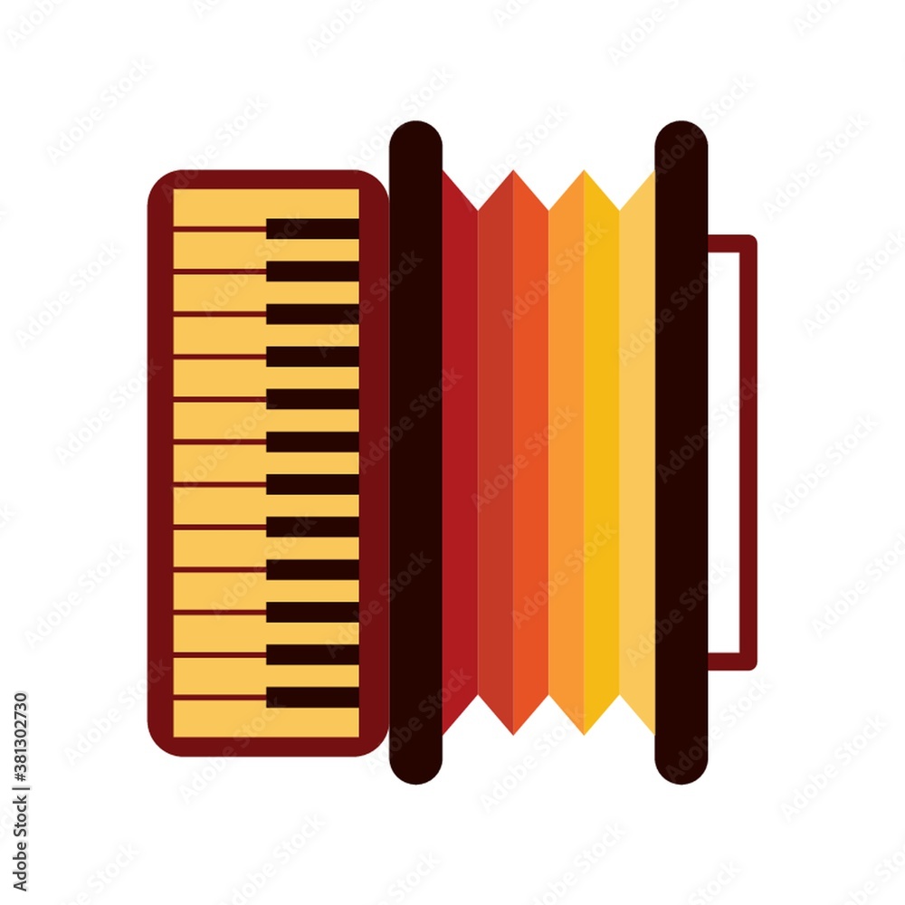 Fototapeta premium accordion