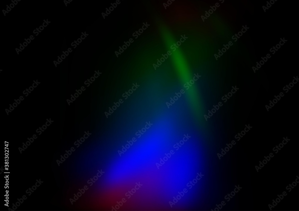 Dark Multicolor, Rainbow vector backdrop with bent lines. A completely new color illustration in marble style. A new texture for your  ad, booklets, leaflets.