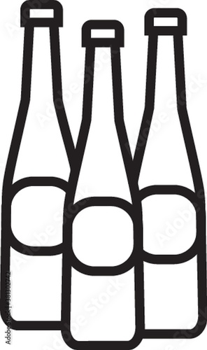 german beer bottles