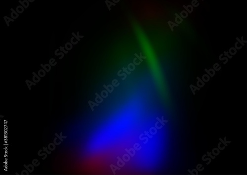 Dark Multicolor, Rainbow vector backdrop with bent lines. A completely new color illustration in marble style. A new texture for your  ad, booklets, leaflets.