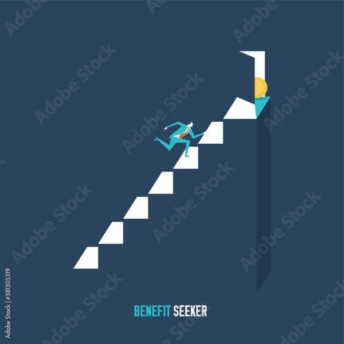 benefit seeker concept