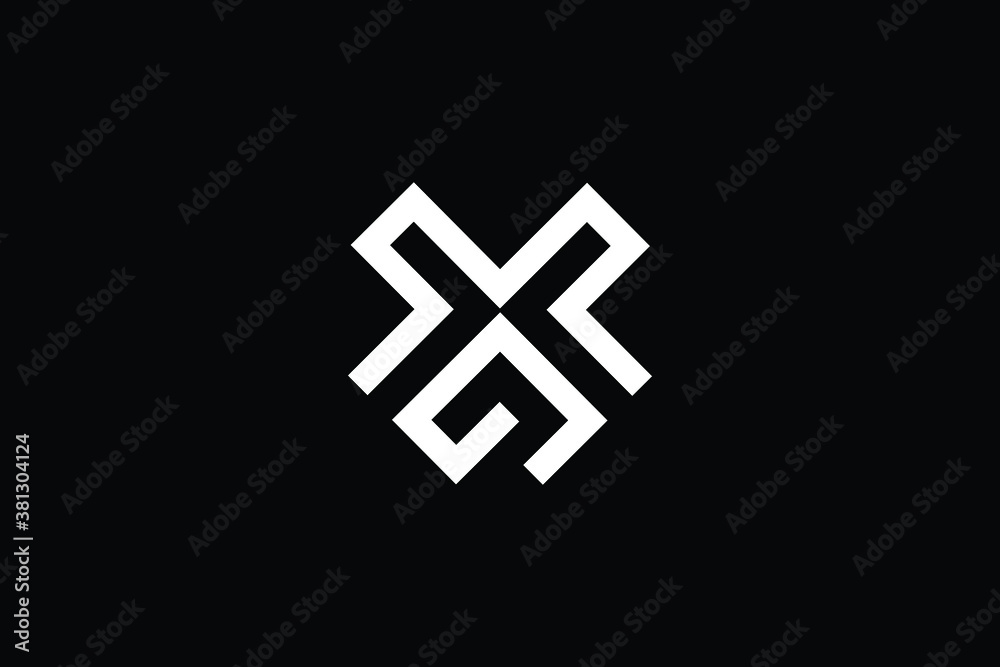 Minimal Innovative Initial XG logo and GX logo. Letter G X XG GX creative elegant Monogram. Premium Business logo icon. White color on black background Minimal Innovative Initial XG logo and GX logo. Letter G X XG GX creative elegant Monogram. Premium Business logo icon. White color on black background