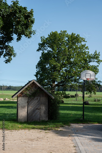 Sport area in countryside. © Ludmila Smite