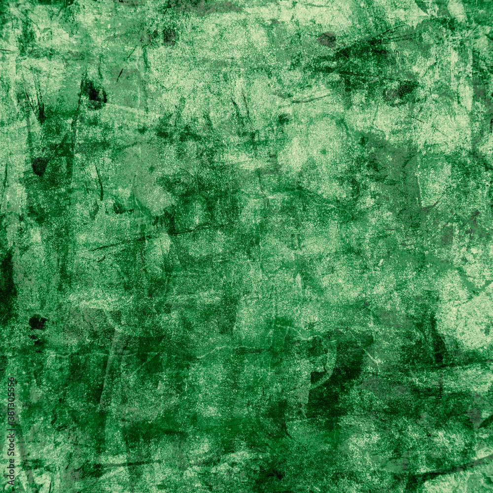 Naklejka premium Textured green background
