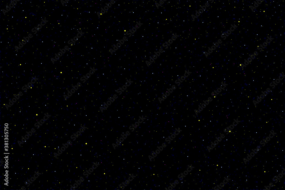 Obraz premium Starry night sky galaxy space background.