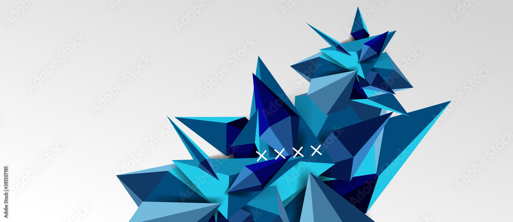 3d low poly abstract shape background vector illustration 3d low poly abstract shape background vector illustration