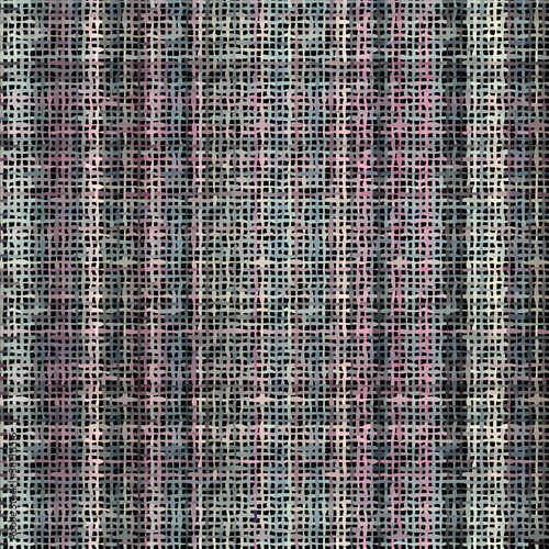 Seamless plaid pattern. Imitation of a texture of rough canvas. Vector image.