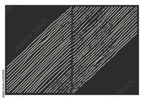 Trendy abstract aesthetic creative minimalist artistic hand drawn composition