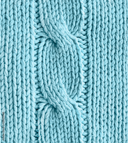 Seamless knitted texture © Tarzhanova