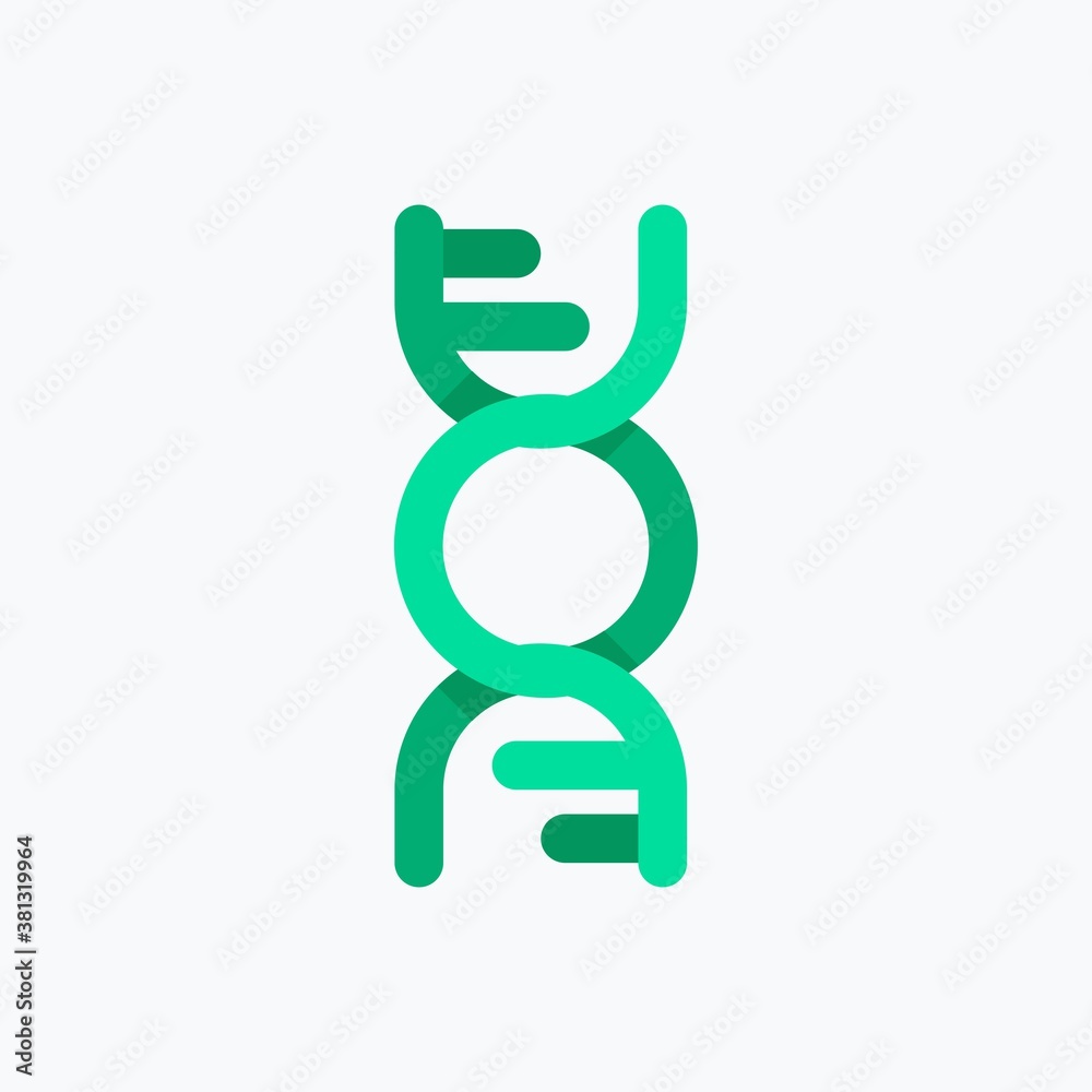 DNA Icon. Medical Icon. Perfect for website mobile app presentation and any other projects. Icon design flat style DNA Icon. Medical Icon. Perfect for website mobile app presentation and any other projects. Icon design flat style