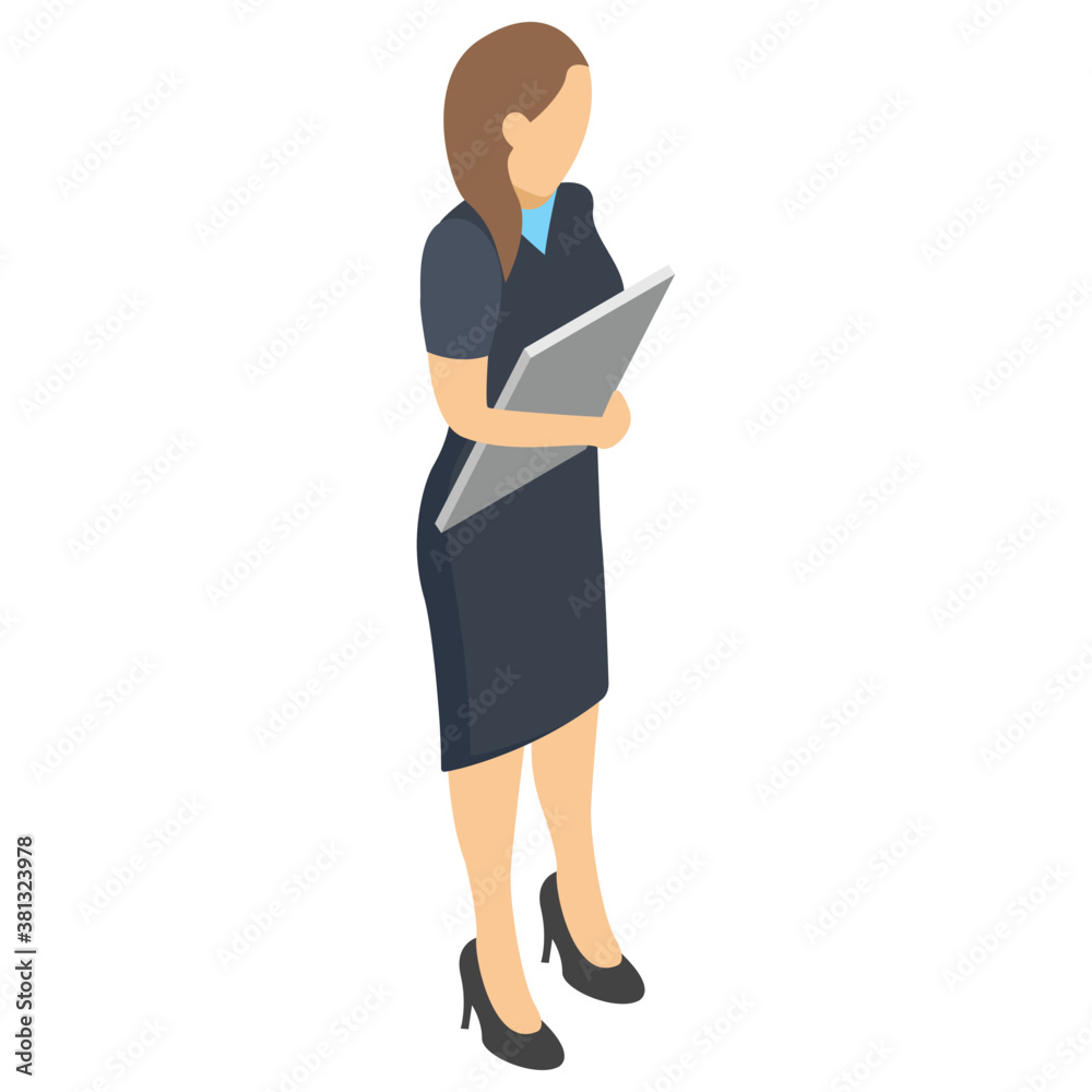 Female teacher flat icon design
Female teacher flat icon design