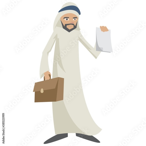 middle eastern businessman