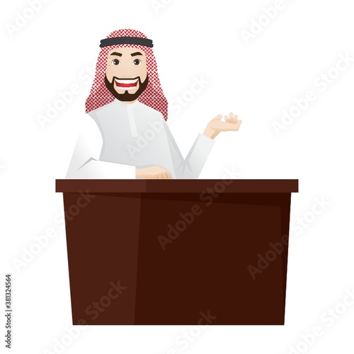 middle eastern businessman