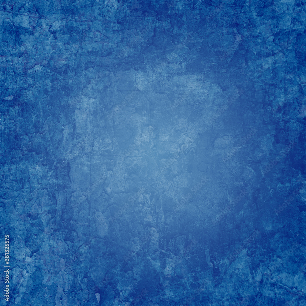 Fototapeta premium Textured blue background