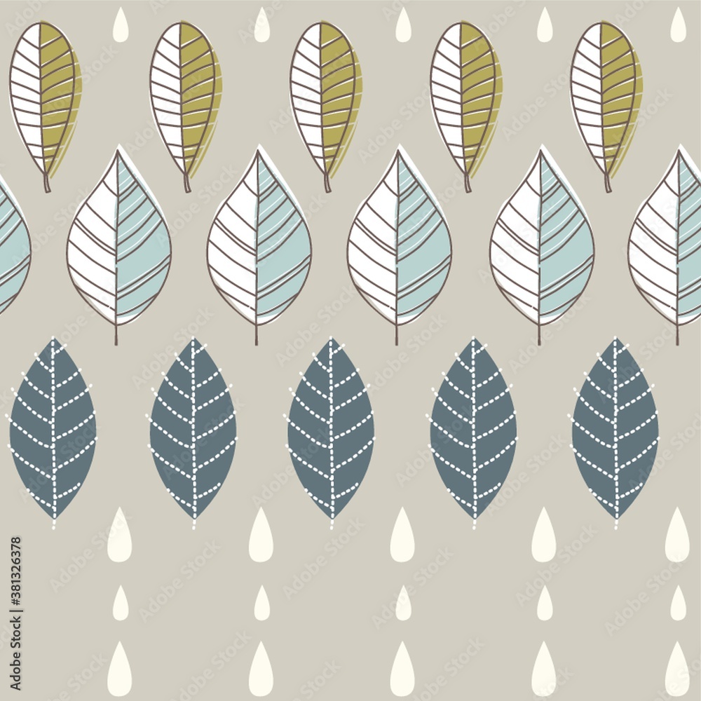 Leaves background design Leaves background design