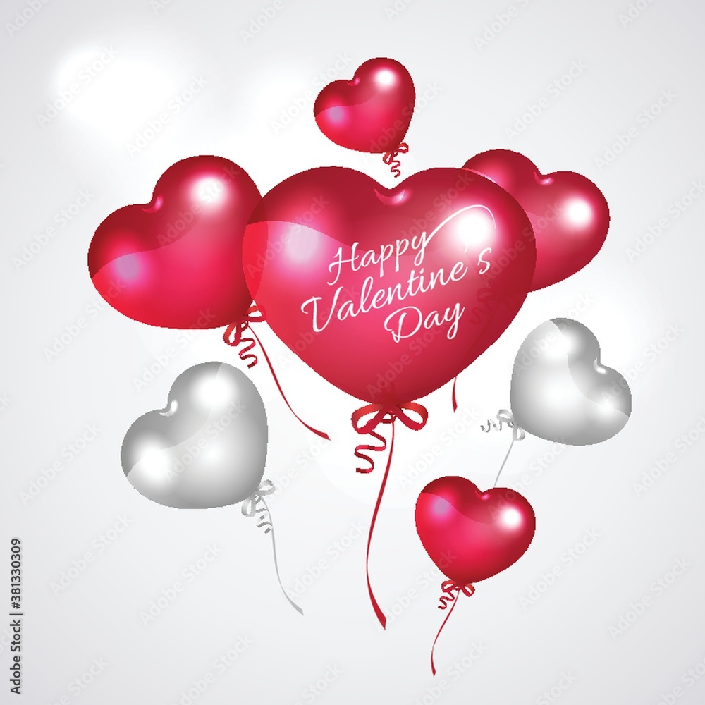 Happy valentines day greeting
