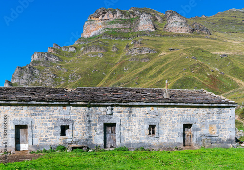 "Casa del Rey", Miera Valley, Valles Pasiegos, Cantabria, Spain, Europe