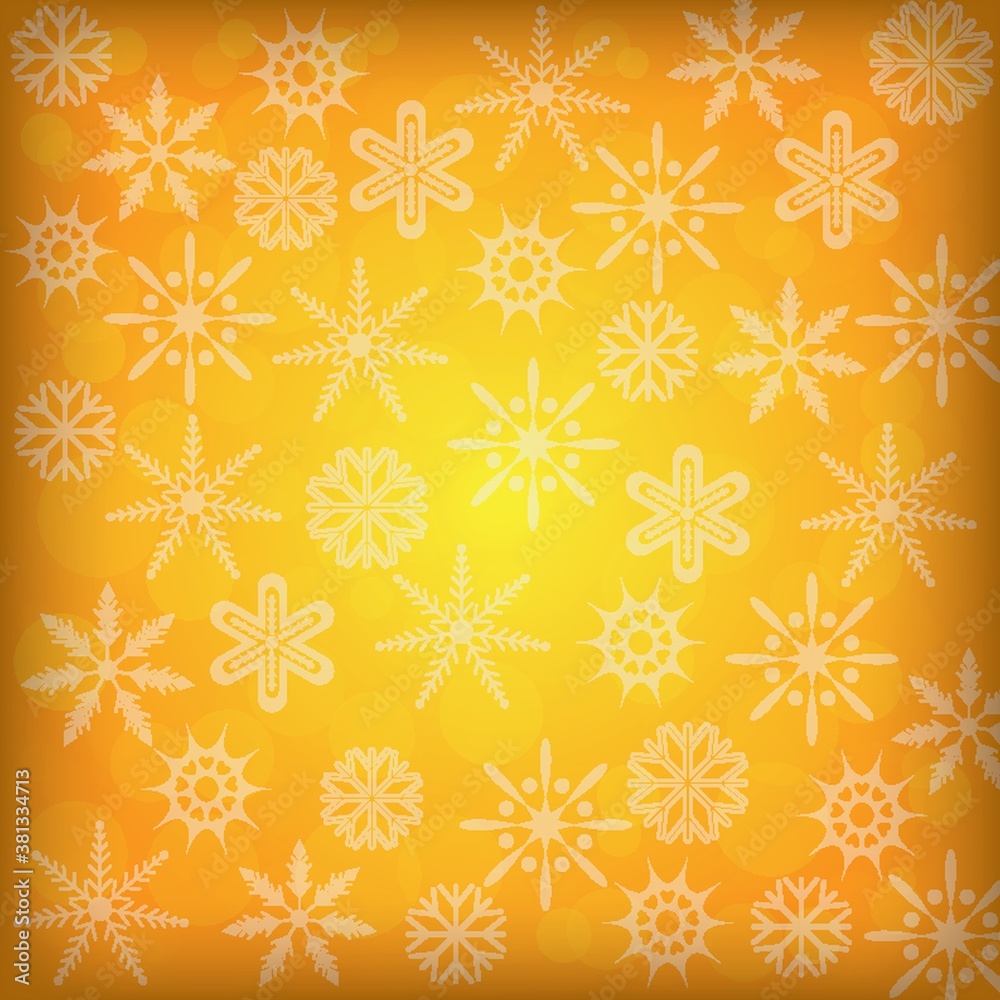 Snowflake background design Snowflake background design