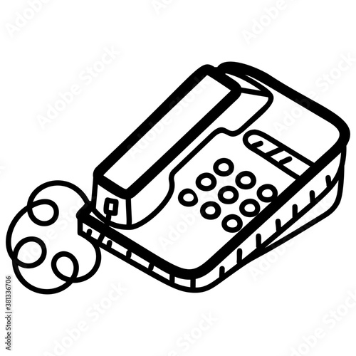 Landline Vector Design